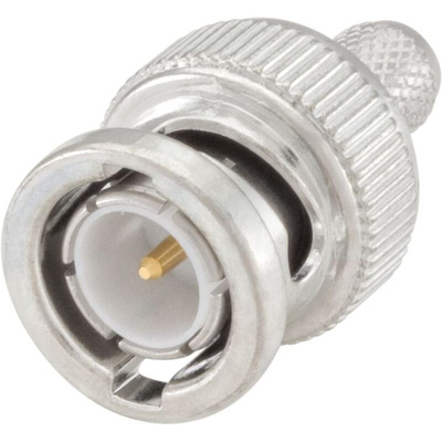 Rosenberger BNC Series, Plug Cable Mount BNC Connector, 75Ω, Crimp Termination, Straight Body