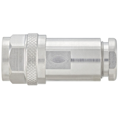 Rosenberger, Plug Cable Mount N Connector, 50Ω, Clamp Termination, Straight Body