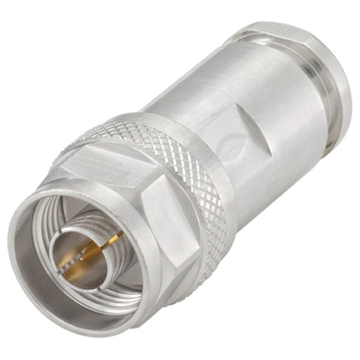 Rosenberger, Plug Cable Mount N Connector, 50Ω, Clamp Termination, Straight Body