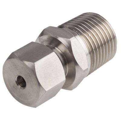 RS PRO Thermocouple Compression Fitting for use with Thermocouple With 4.5mm Probe Diameter, 1/2 BSPT