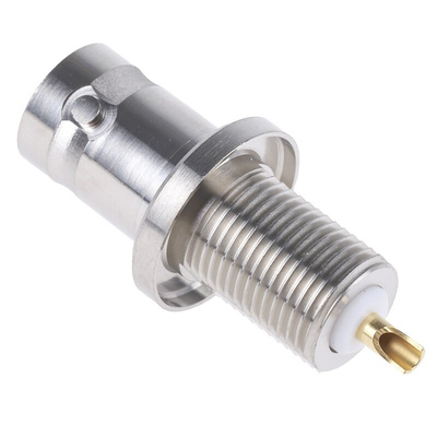 Radiall, jack Panel Mount BNC Connector, 50Ω, Solder Termination, Straight Body