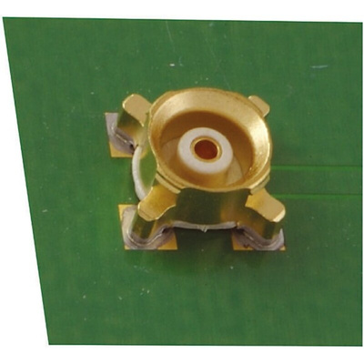 Radiall, jack Surface Mount MMBX Connector, 50Ω, Solder Termination, Straight Body
