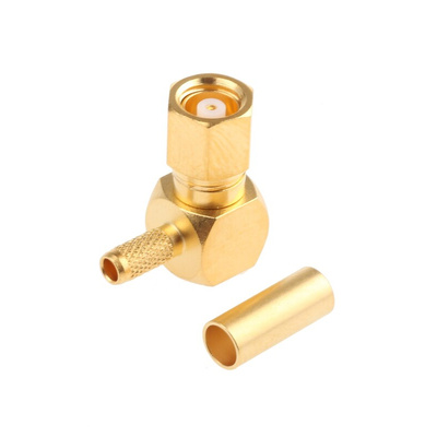 binder, jack Cable Mount SMC Connector, 50Ω, Solder Termination, Right Angle Body