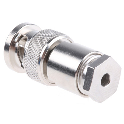 Telegartner, Plug Cable Mount BNC Connector, 50Ω, Clamp Termination, Straight Body