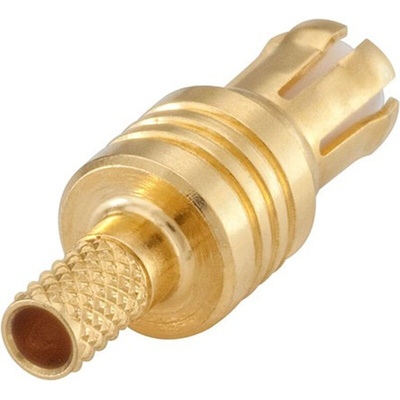 Rosenberger, Plug Cable Mount MCX Connector, 50Ω, Crimp Termination, Straight Body