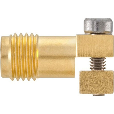 Rosenberger, jack PCB Mount SMA Connector, 50Ω, Solder Termination, Straight Body