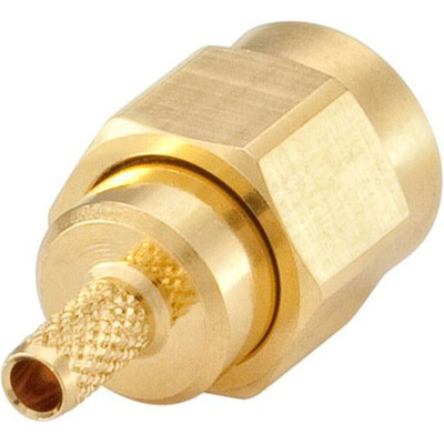 Rosenberger, Plug Cable Mount SMA Connector, 50Ω, Crimp Termination, Straight Body