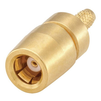Rosenberger, jack Cable Mount SMB Connector, 50Ω, Crimp Termination, Straight Body