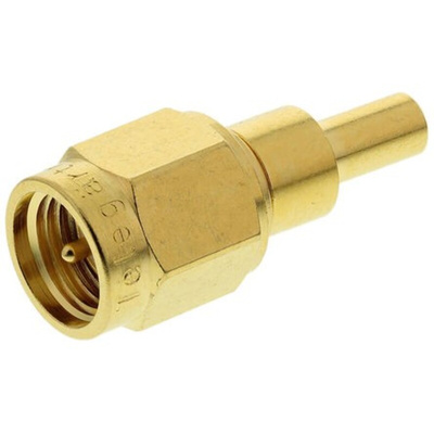 Telegartner, Plug Cable Mount SMA Connector, 50Ω, Crimp Termination, Straight Body