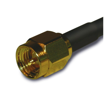 Amphenol RF, Plug Cable Mount SMA Connector, 50Ω, Crimp Termination, Straight Body