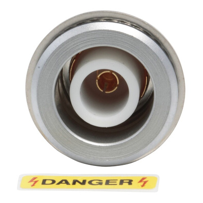 Lemo 2S Series, jack Panel Mount Circular Coaxial Connector, Solder Termination, Straight Body