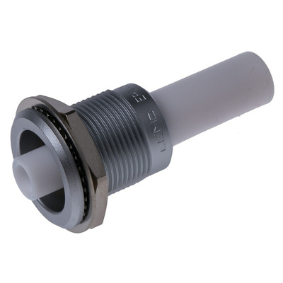 Lemo 3S Series, jack Panel Mount Circular Coaxial Connector, Solder Termination, Straight Body