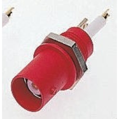 Staubli, jack Panel Mount BNC Connector, Solder Termination, Straight Body