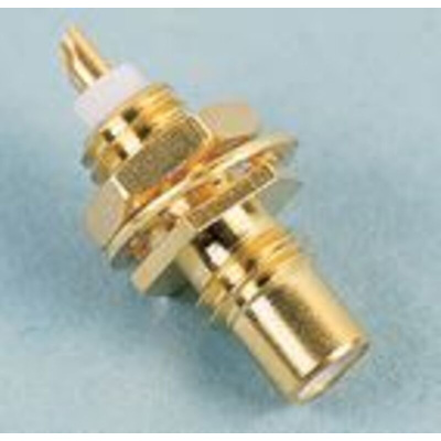 Radiall, jack Through Hole SMC Connector, 50Ω, Solder Termination, Right Angle Body