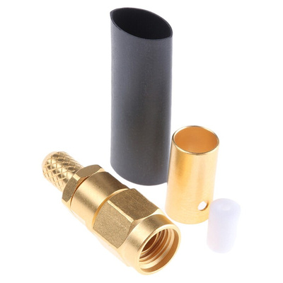 Radiall, Plug Cable Mount SMA Connector, 50Ω, Crimp Termination, Straight Body
