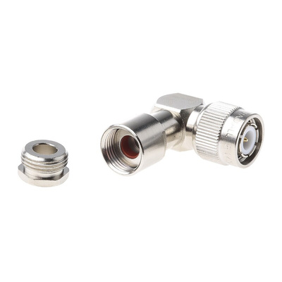 Radiall, Plug Cable Mount TNC Connector, 50Ω, Right Angle Body