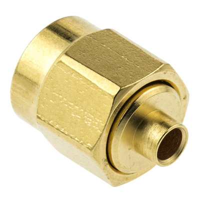 Radiall, Plug Cable Mount SMA Connector, 50Ω, Crimp Termination, Straight Body