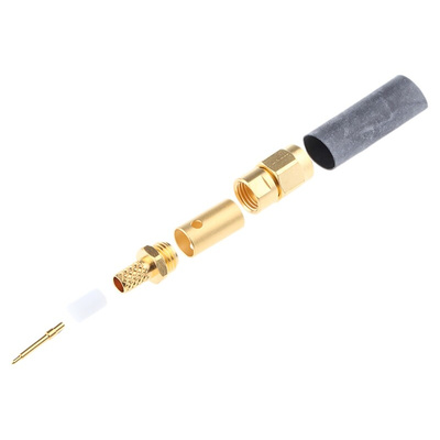 Radiall, Plug Cable Mount SMA Connector, 50Ω, Crimp Termination, Straight Body