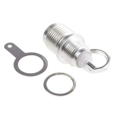 TE Connectivity, jack Panel Mount TNC Connector, 50Ω, Solder Termination, Straight Body