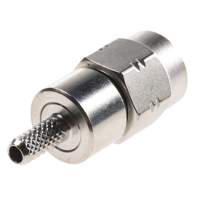Radiall, Plug Cable Mount SMA Connector, 50Ω, Crimp Termination, Straight Body