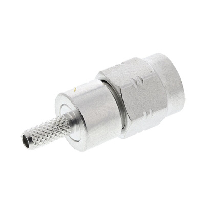 Radiall, Plug Cable Mount SMA Connector, 50Ω, Crimp Termination, Straight Body