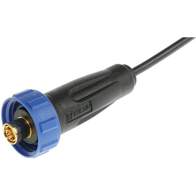 Bulgin, Plug Cable Mount SMB Connector, Pre-Wired Termination