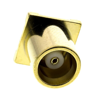 TE Connectivity Greenpar Series, jack Surface Mount MCX Connector, 50Ω, Solder Termination, Straight Body