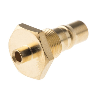 Huber+Suhner, jack Panel Mount QMA Connector, 50Ω, Solder Termination, Straight Body