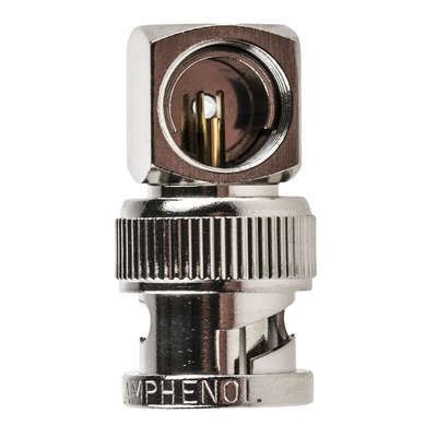 Amphenol, Plug Cable Mount BNC Connector, 50Ω, Crimp Termination, Right Angle Body