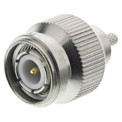 Telegartner, Plug Cable Mount TNC Connector, 50Ω, Crimp Termination, Straight Body