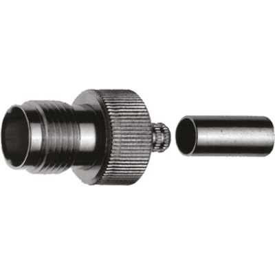 Telegartner, Plug Cable Mount TNC Connector, 50Ω, Crimp Termination, Straight Body