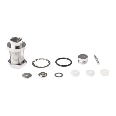 Telegartner, jack Panel Mount N Connector, 50Ω, Straight Body