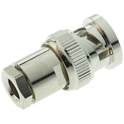 TE Connectivity, Plug Cable Mount BNC Connector, 50Ω, Clamp Termination, Straight Body