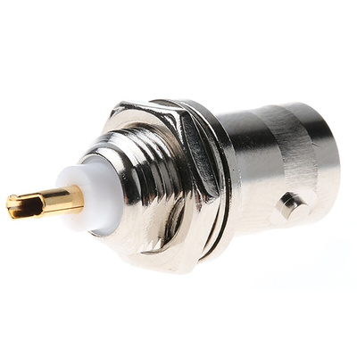 Radiall, jack Panel Mount BNC Connector, 50Ω, Solder Termination, Straight Body