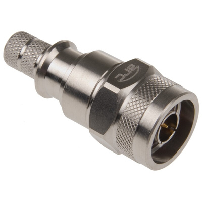 Amphenol RF, Plug Cable Mount N Connector, 50Ω, Crimp Termination, Straight Body
