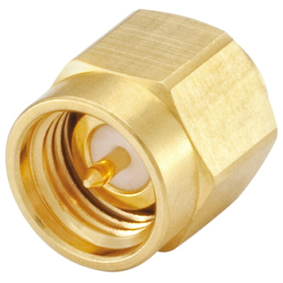 Rosenberger SMA Series, Plug Cable Mount SMA Connector, 50Ω, Crimp Termination, Straight Body