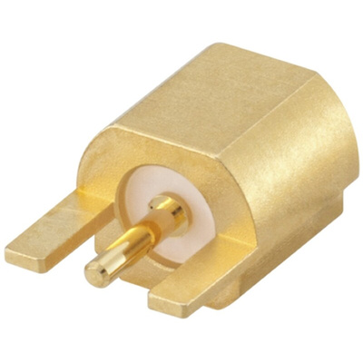 Rosenberger, Plug PCB Mount SMP Connector, 50Ω, Solder Termination, Right Angle Body