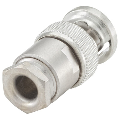 Rosenberger BNC Series, Plug Cable Mount BNC Connector, 50Ω, Clamp Termination, Straight Body