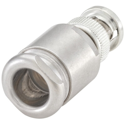 Rosenberger BNC Series, Plug Cable Mount BNC Connector, 50Ω, Clamp Termination, Straight Body