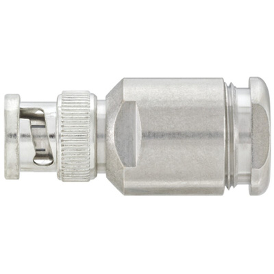 Rosenberger BNC Series, Plug Cable Mount BNC Connector, 50Ω, Clamp Termination, Straight Body
