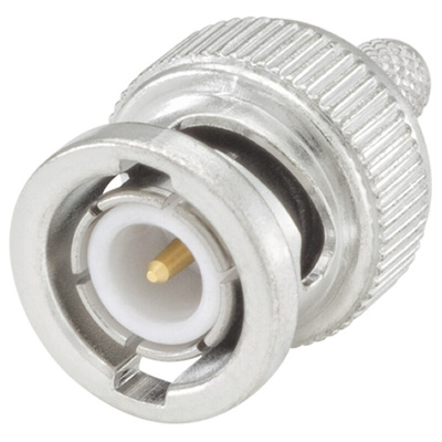 Rosenberger BNC Series, Plug Cable Mount BNC Connector, 50Ω, Crimp Termination, Straight Body