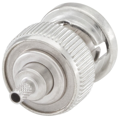 Rosenberger BNC Series, Plug Cable Mount BNC Connector, 50Ω, Crimp Termination, Straight Body
