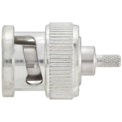 Rosenberger BNC Series, Plug Cable Mount BNC Connector, 50Ω, Crimp Termination, Straight Body