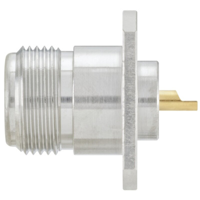 Rosenberger, jack Panel Mount N Connector, 50Ω, Solder Termination, Straight Body