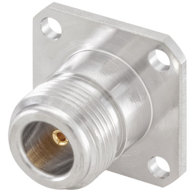 Rosenberger, jack Panel Mount N Connector, 50Ω, Solder Termination, Straight Body