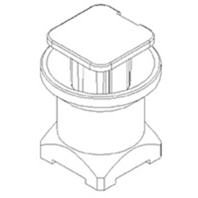 Radiall, Plug Surface Mount SMP Connector, 50Ω, Surface Mount Termination, Straight Body