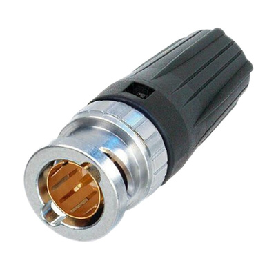 Neutrik BNC Series, Plug Cable Mount BNC Connector, 75Ω, Crimp Termination, Straight Body