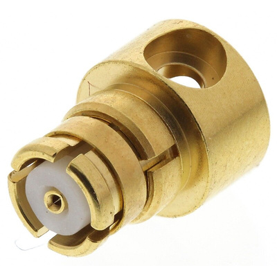 Radiall, Plug Cable Mount SMP Connector, 50Ω, Solder Termination, Right Angle Body