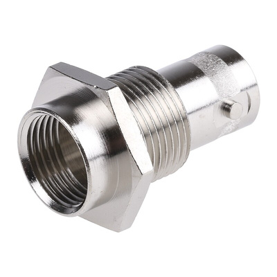 Telegartner, jack Panel Mount BNC Connector, 75Ω, Clamp Termination, Straight Body