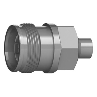 Telegartner 4.3-10 Series, jack Cable Mount 4.3-10 Connector, 50Ω, Crimp Termination, Straight Body